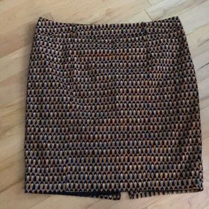 Size 18, lined stretch Mossimo knee-length skirt